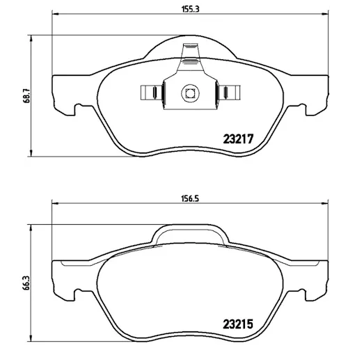 https://www.ankarayedek.com.tr, Balata Renault Laguna Iı Iıı (01 ) (07 ) Laguna Coupe(08 ) 15 Ön Balata Renault Laguna Iı Iıı (01 ) (07 ) Laguna Ön