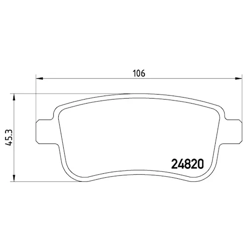 https://www.ankarayedek.com.tr, Balata Renault Clio V (19 ) Fluence (10 ) Megane Iıı Iv (08 )(15 ) Espace V (15 ) Scenic Iıı (09 ) Elektronik El Freni Arka Balata Renault Clio (19 ) Fluence (10 ) Megan Arka
