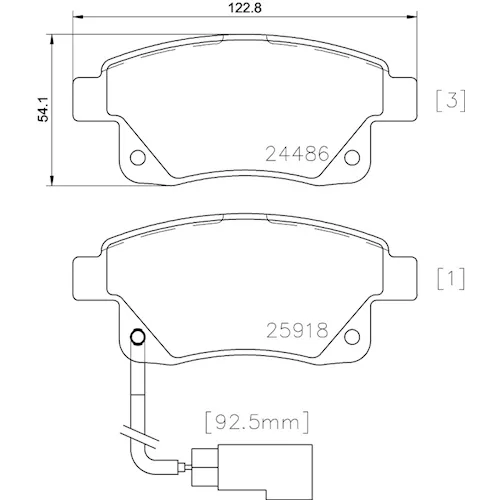 https://www.ankarayedek.com.tr, Balata Ford Transit V347 (06 ) Transit Custom 2.2 (12 ) 460M E Arka Balata Ford Transit V347 (06 ) Transit Custom Arka