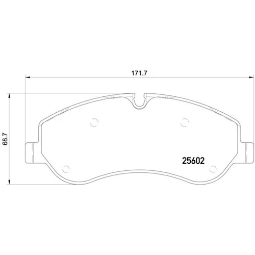 https://www.ankarayedek.com.tr, Balata Ford Tourneo Custom Transit Custom 2.2 (12 ) Transit 2.2 (14 ) Ön  İkaz Kablolu Çift Fişli Balata Ford Tourneo Custom Transit Custom 2.2 Ön