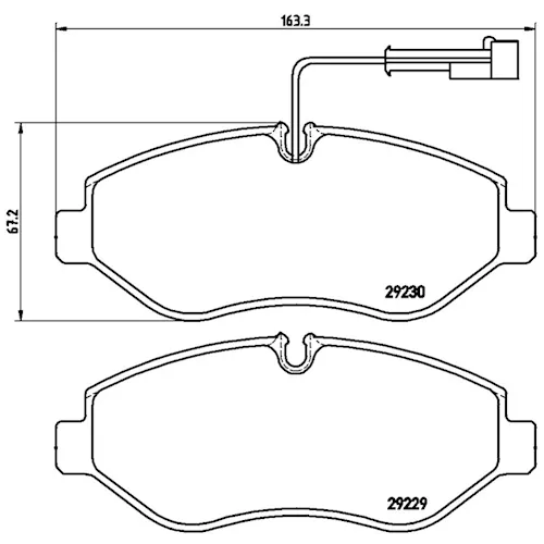 https://www.ankarayedek.com.tr, Balata Vw Crafter (06 ) Mercedes Sprinter (06 ) Ön Balata Vw Crafter (06 ) Mercedes Sprinter (06 ) Ön