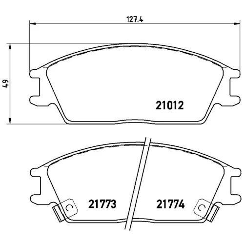 https://www.ankarayedek.com.tr, Balata Hyundai Accent I (94 00) Accent Iı (00 06) Excel (89 95) S Coupe (90 96) Ön Balata Hyundai Accent I (94 00) Accent (00 06) Ön
