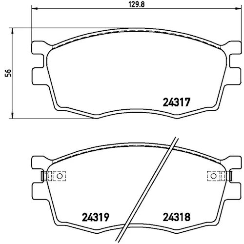 https://www.ankarayedek.com.tr, Balata Hyundai Accent Iıı (05 10) İ20 (08 ) İ20 (14 ) Kıa Rio Iı (05 ) Abs Ön Balata Hyundai Accent (05 10) İ20 (08 ) İ20 Ön