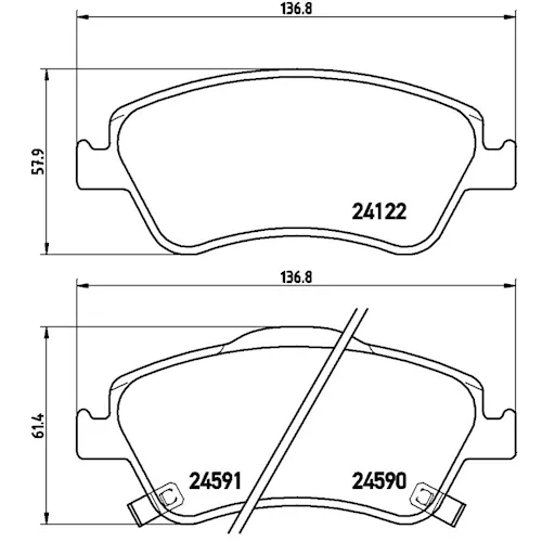 https://www.ankarayedek.com.tr, Balata Toyota Auris (07 ) Auris (12 ) Corolla (07 ) Ön Balata Toyota Auris (07 ) Auris (12 ) Corolla Ön