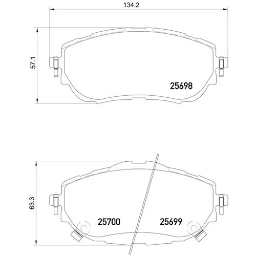 https://www.ankarayedek.com.tr, Balata Toyota Auris (12 ) Corolla Sedan (12 ) Ön Balata Toyota Auris (12 ) Corolla Sedan (12 ) Ön
