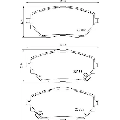 https://www.ankarayedek.com.tr, Balata Toyota C Hr (16 ) Ön Balata Toyota C Hr (16 ) Ön