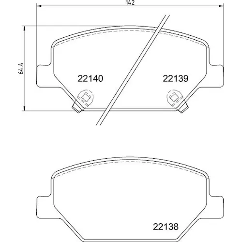 https://www.ankarayedek.com.tr, Balata Opel Insignia B Grand Sport (Z18) Insignia B Sports Tourer (Z15) (17 ) 17 Ön Balata Opel Insignia B Grand Sport (Z18) Ön