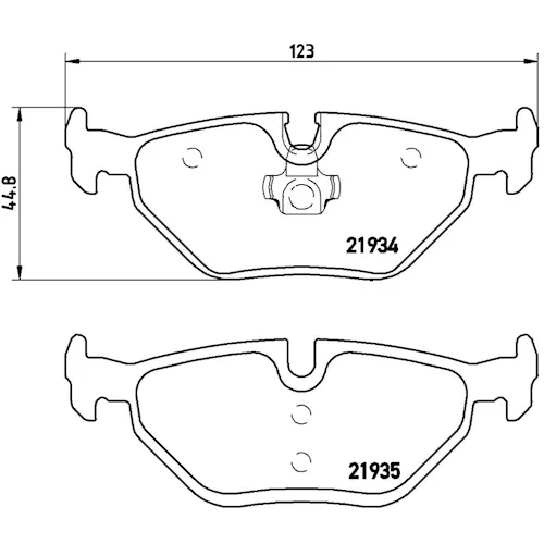 https://www.ankarayedek.com.tr, Balata Bmw E46 320İ 323İ 328İ Z4 Rover 75 (99 ) 1.8T(03 ) Saab 9.5 (98 ) Arka Balata Bmw E46 320İ 323İ 328İ Z4 (99 ) Arka