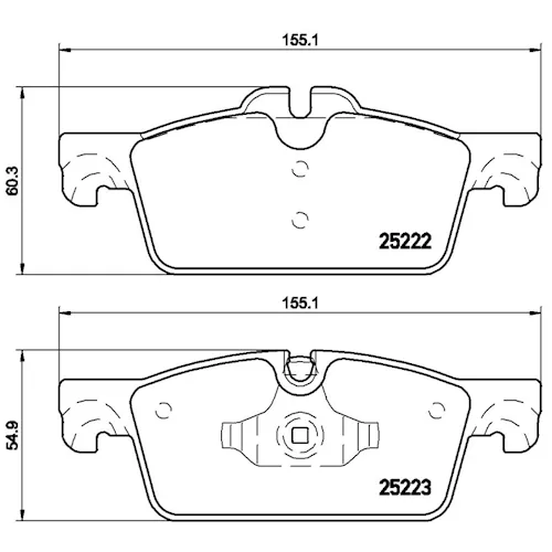 https://www.ankarayedek.com.tr, Balata Peugeot 508 508 Sw (10 ) Fren Diski 283 Mm İçin  Ön İkaz Kablolu Balata Peugeot 508 508 (10 ) Fren Diski 283 Mm Ön