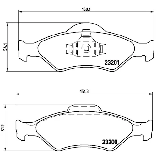 https://www.ankarayedek.com.tr, Balata Ford Fiesta (00 ) Fusion (02 ) Mazda 2 (03 )  Ön Balata Ford Fiesta (00 ) Fusion (02 ) Mazda 2 Ön
